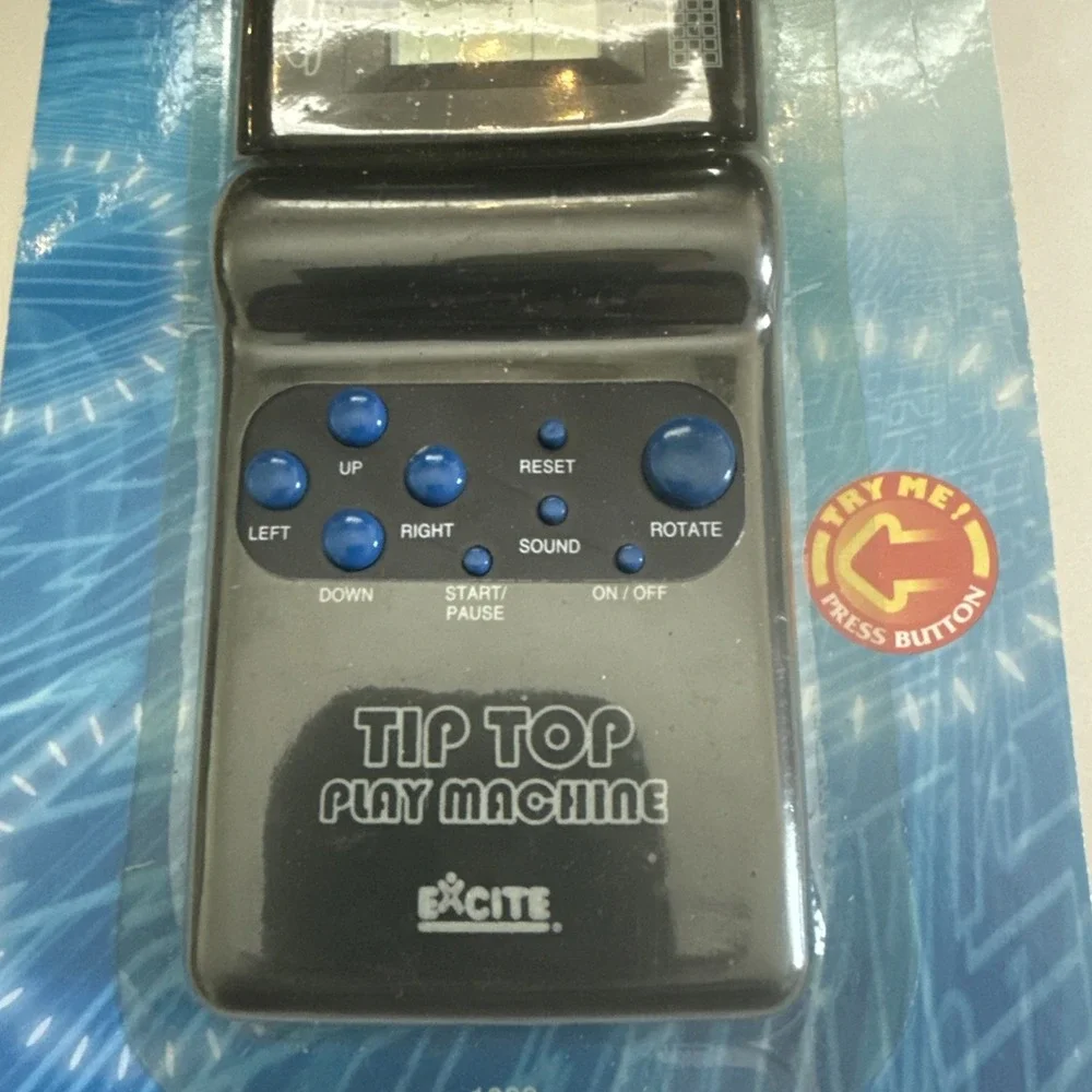 Vintage Tip Top Play Machine Hand Held Game Battery Powered